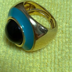 Brand New Ring with Black Stone